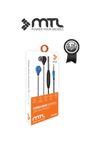 3.5 Mm Jack Girişli Stereo Kulak İçi Silikonlu Kablolu Kulaklık Yüksek Ve Bas Kalitesi Diğer
