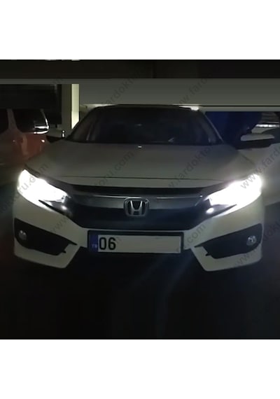 Honda Cıvıc Fc5 Led Xenon Kısa Far Ampulü Photon Mono 2Plus H11