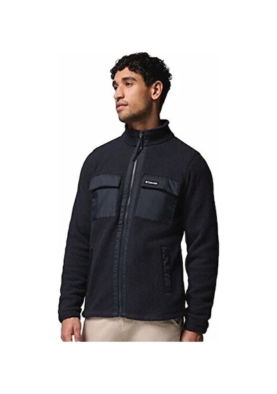 Columbia Juniper Peak Full Zip Fleece Erkek Outdoor Polar Ceket 2131471011 Siyah