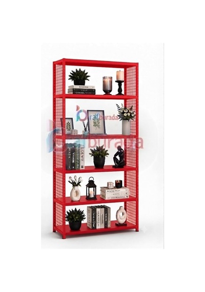 Tr 6 Katlı Renkli Tel Kafesli Dekoratif Çelik Raf - Çiçeklik Rafı, Ofis Rafı 0,70 Mm Diğer Tr 6 Katlı Renkli Tel Kafesli Dekoratif Çelik Raf - Çiçeklik Rafı, Ofis Rafı 0,70 Mm Diğer
