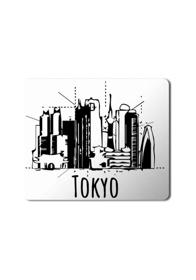 Tokyo City Skyline Cool Japan Souvenir Mouse Pad Mousepad