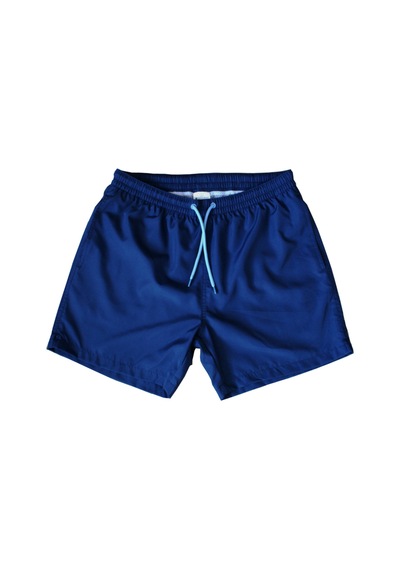 Wild Wood Garment Wild Wood "pacific Blue" Klasik Düz Hızlı Kuruyan Erkek Deniz Şortu Pacific Blue