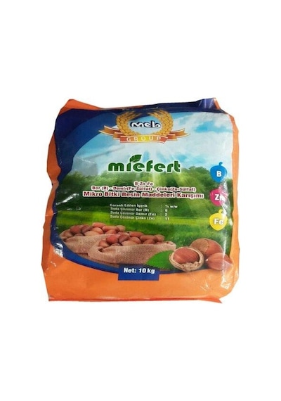 Miefert B Zn Fe Mikro Bitki Besin Maddeleri Karışımı Gübre 10KG Miefert B Zn Fe Mikro Bitki Besin Maddeleri Karışımı Gübre 10KG