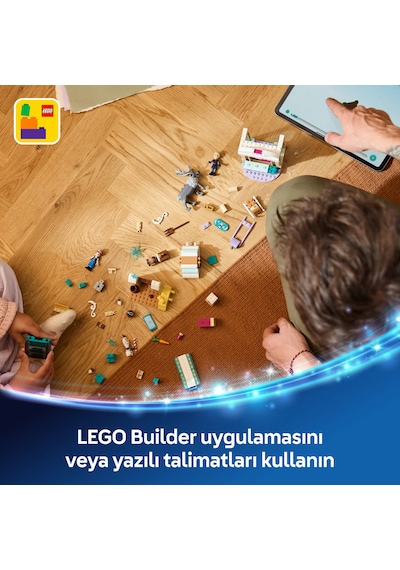 LEGO® ǀ Disney Frozen Anna’nın Kızak Macerası 43256 - 4 Yaş ve Üzeri Prenses Seven Çocuklar için Yaratıcı Oyuncak Yapım Seti (192 Parça)