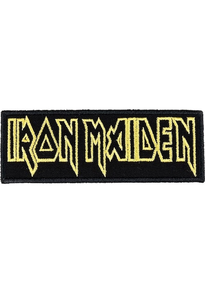Zepplin Giyim Iron Maiden Sarı Patch Yama