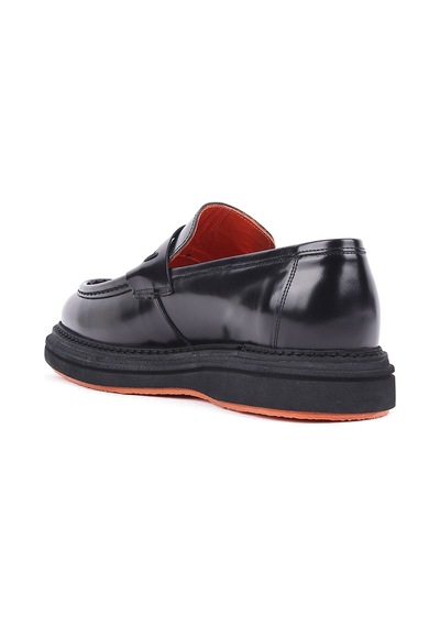 Shoetyle - Siyah Hakiki Açma Deri Bağcıksız Erkek Günlük Ayakkabı 250-2575-1534 Shoetyle - Siyah Hakiki Açma Deri Bağcıksız Erkek Günlük Ayakkabı 250-2575-1534