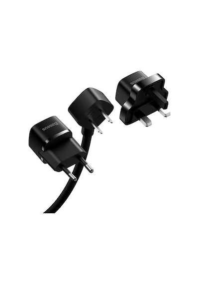 Northcity Çoklu Uyumlu Mini Uzatma Kablosu 1ac 1m 2500w - Eu/uk Adaptörlü