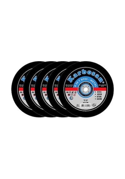 Karbosan 115x3.0x22.23 Metal Kesme Taşı 5 Adet