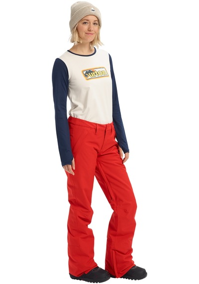 Burton Burton Society Kadın Snowboard Pantolonu 15758 Kırmızı
