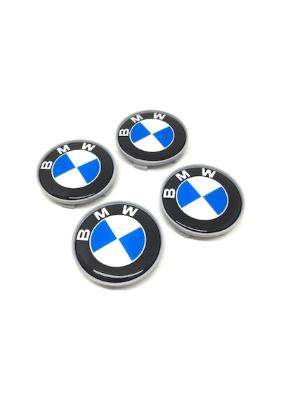 Bmw Damla Geçme Jant Göbegi Mavi Beyaz 4 Lü 65/68Mm 558079941