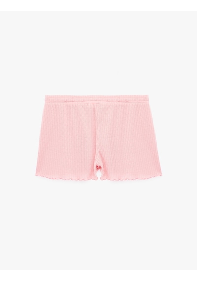 Koton Rahat Kalıp Beli Lastikli Pijama Altı Pembe 6slk80005mk Gül