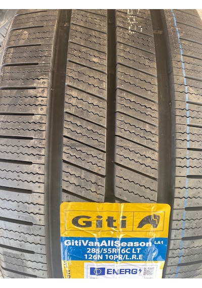 Giti 285/55 R16C 126N 10PR Gıtıvan Allseason LA1 Dört Mevsim Lastiği 2025