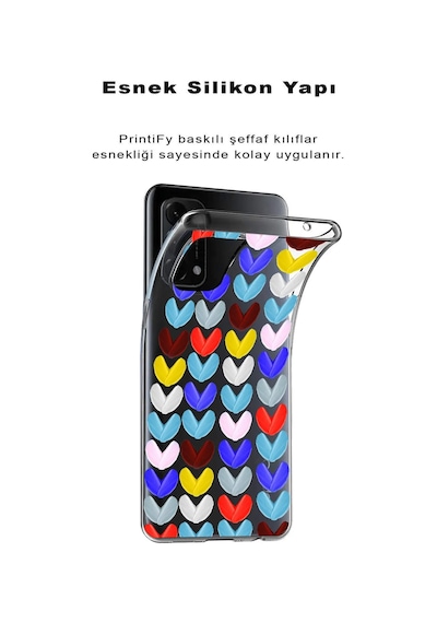 Samsung Galaxy J5 Pro İle Uyumlu 1mm Slim Fit Water Color 1 Baskılı Şeffaf Kılıf