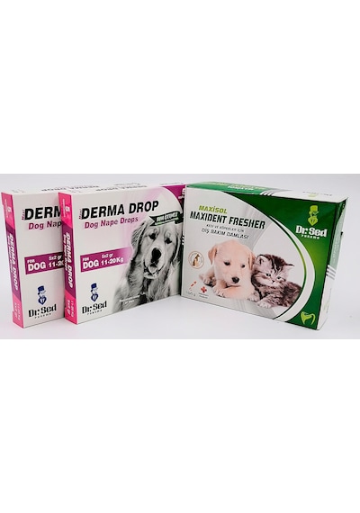 Dr Sed Pharma Derma 11-20 kg Köpek Dış Parazit Damla 2 Paket + Ve