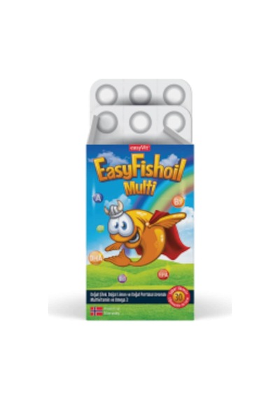 Easyvit Multi Omega 3 Çİğnenebilir Jel Form 30'lu