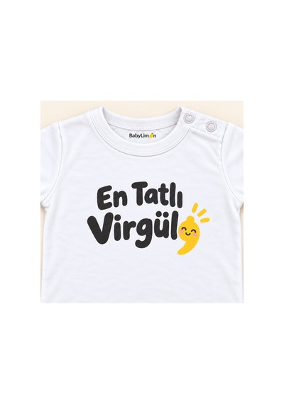 Babylimon En Tatlı Virgül Beyaz Kısa Kollu Çıtçıtlı Bebek Zıbını Beyaz - En Tatlı Virgül - 928161991 Beyaz - En Tatlı Virgül Babylimon En Tatlı Virgül Beyaz Kısa Kollu Çıtçıtlı Bebek Zıbını Beyaz - En Tatlı Virgül - 928161991 Beyaz - En Tatlı Virgül