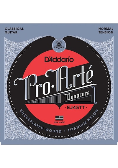 D'addario Ej45Tt Pro-Arté Dynacore. Titanium Trebles. Normal Tens