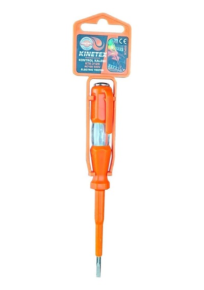 Kinetex Ktx-3129 Ceplik Ve Düz Askılı Kontrol Kalemi Ac100-500v- 30'li Paket Diğer