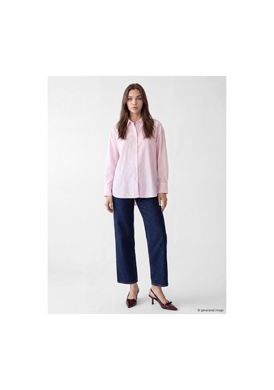 LC Waikiki Alıta Cıty Farkıyla Lcw Modest Pembe Çizgili Oxford Kadın Gömlek Pembe - 931522871 Pembe LC Waikiki Alıta Cıty Farkıyla Lcw Modest Pembe Çizgili Oxford Kadın Gömlek Pembe - 931522871 Pembe