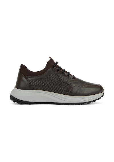 Ziya, Erkek Hakiki Deri Sneaker 161423z521 Kahve 161423z521 300