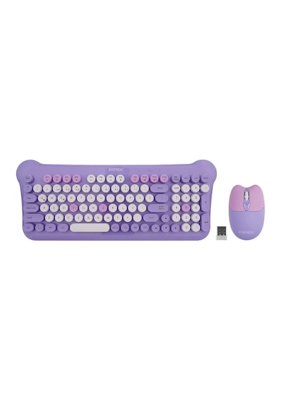 Everest KM-6244 Bunny 2.4 Ghz + BT Kablosuz Q Multimedia Klavye Mouse Set