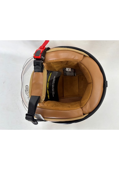 Nero Tk-06 Şefaf Vizörlü Yarım Açık Kask Mat K2