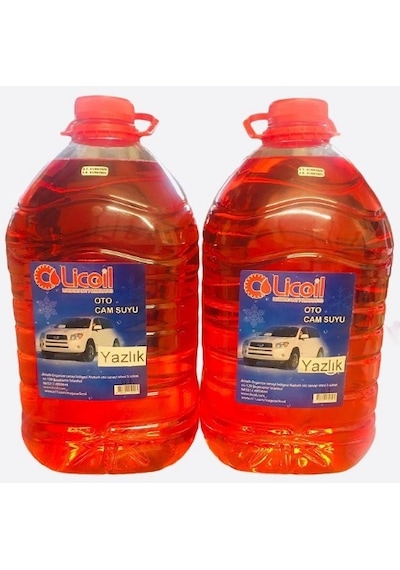 Licoil Yazlık Cam Suyu&Parfümlü&Şampuanlı-12C 2X5 Lt 10 Li . N11.294