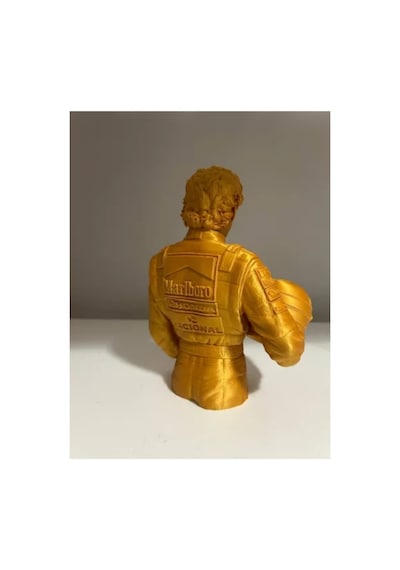 Ayrton Senna Figürü Efsane Formula 1 Pilotu