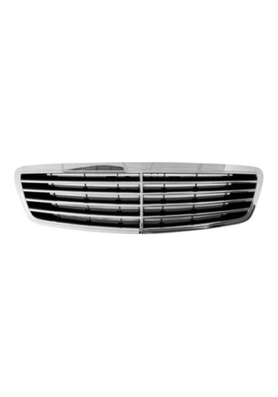 Mercedes E Class 1998-2001 Ön Panjur Nikelaj Siyah Astarlı Oem No: A22088003839040