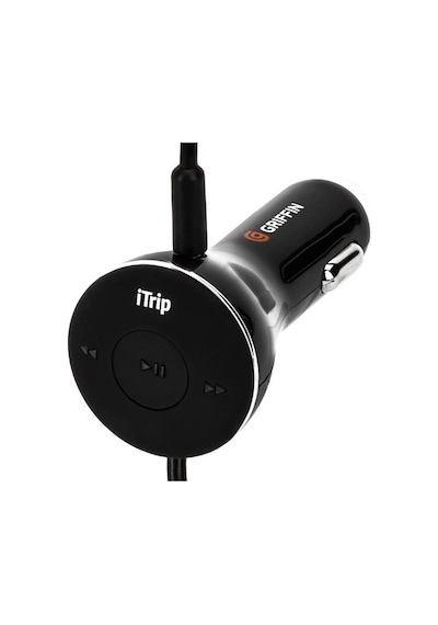 Griffin İtrip Dualconnect Apple Uyumlu iPhone Ve iPod 30 Pin Aux Kontrol Şarj Cihazı Ga22050