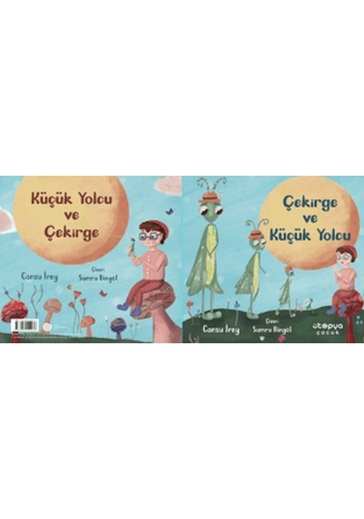 Çekirge Ve Küçük Yolcu - Küçük Yolcu Ve Çekirge İki Kitap Birlikte
