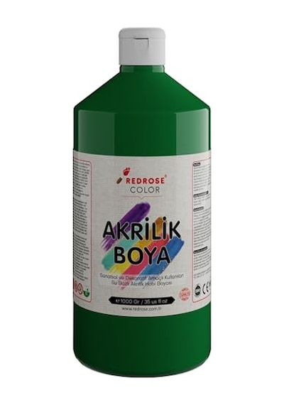 Yeşil Akrilik Boya 1000 Gr 0,15 L