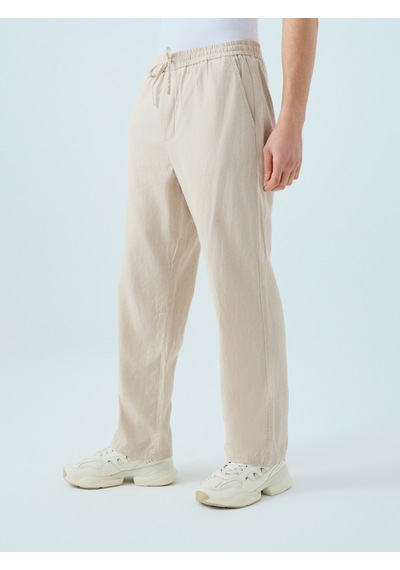 Regular Fit Erkek Pantolon Bej