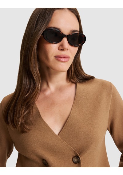 Pierre Cardin Camel Regular Fit Triko Hırka 50331256 Vr015
