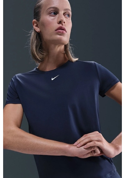 Nike One Classic Training Dri-fit T-shirt Kadın Antrenman Tişört Lacivert