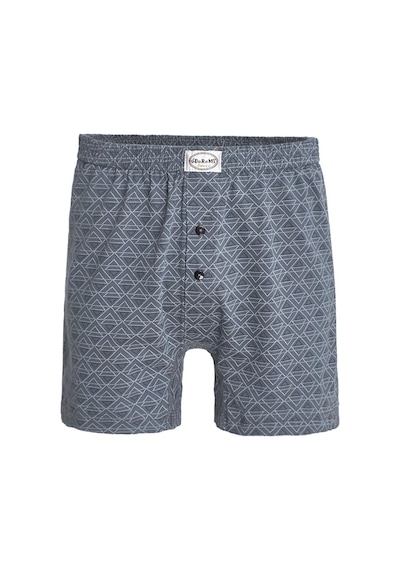 Reva Dsrm312 Erkek Penye Boxer Gri