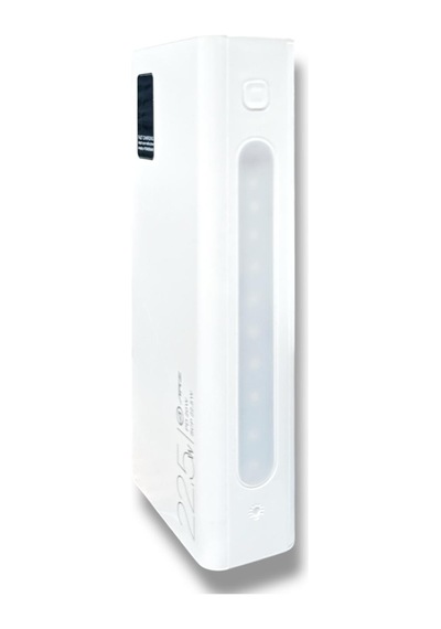 Arz-003 Powerbank Taşınabilir Hızlı Şarj Cihazı Beyaz 20000 Mah Diğer
