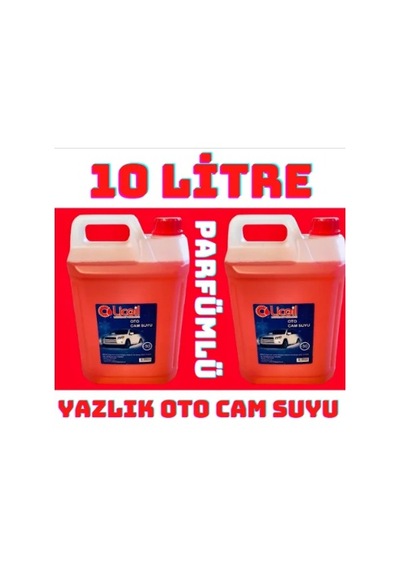 Licoil Oto Cam Suyu Yazlık Şampuanlı&Parfümlü 5 L X 2 = 10 Litre