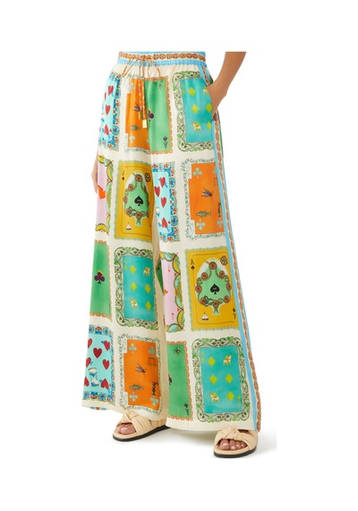 Alemais Rahat Ve Şık Pantolon Multi Colour
