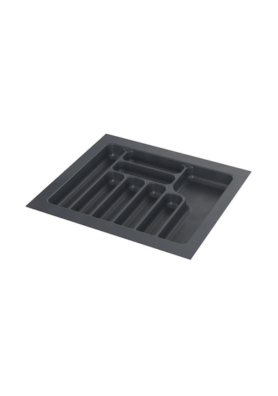 Starax 2287 54-49 Antrasit Plastik 8 Gözlü Kaşıklık S-2287-a