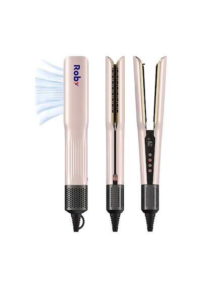 Robx Airflow Islak Ve Kuru Lcd Ekran Sıcak Ve Soğuk Hava Üfleme Airstrait Saç Düzleştirici