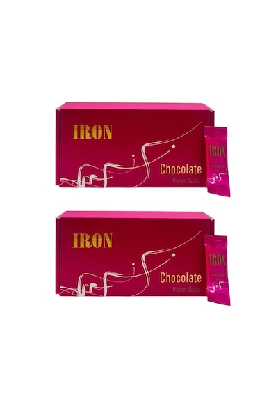 Iron Bitkisel İçerikli Toz Çikolata-2 Li Set 100 g