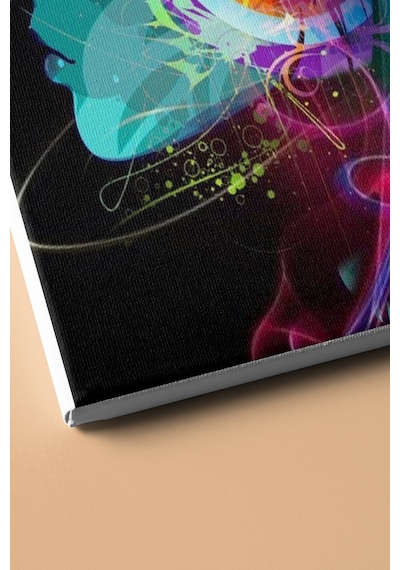 Webstyle Sayılarla Boyama Seti Kasnaklı Renkli Kadın 6 60 X 75 Cm