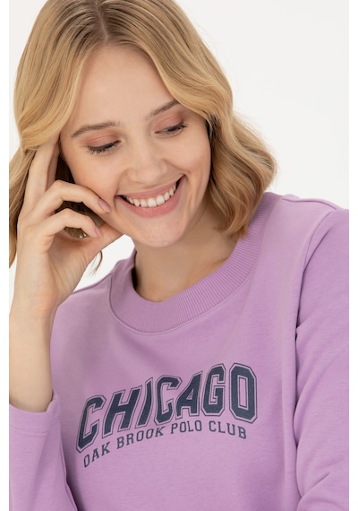 U.s. Polo Assn. Kadın Lila Sweatshirt 50271650-vr034 Lila