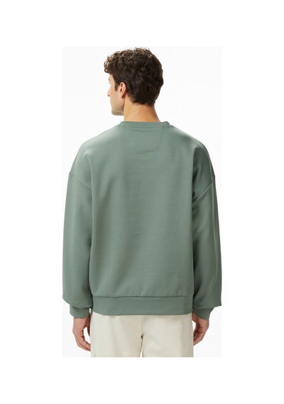Boss Stenson Zone Erkek Yeşil Sweatshirt50548324