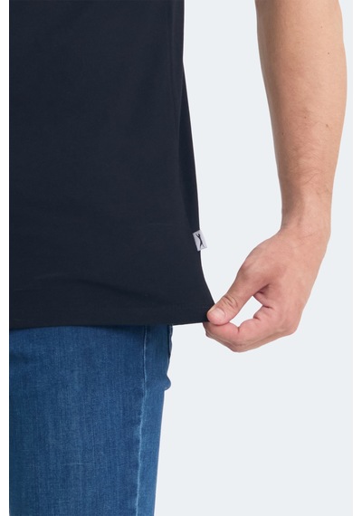 Slazenger Pallu I Erkek Siyah Tişört Siyah