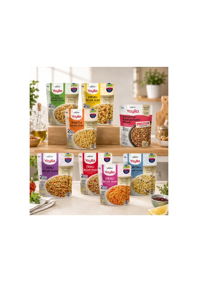 Yemek Hazır Bulgur Pilavı 8li Karma Paket 8x250 Gr - 819749612