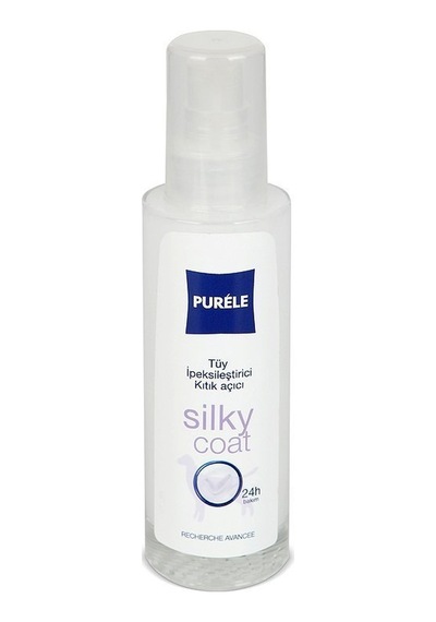 Purele Silky Coat Kedi Köpek Kıtık Açıcı Tüy Bakım Kremi 100 ML