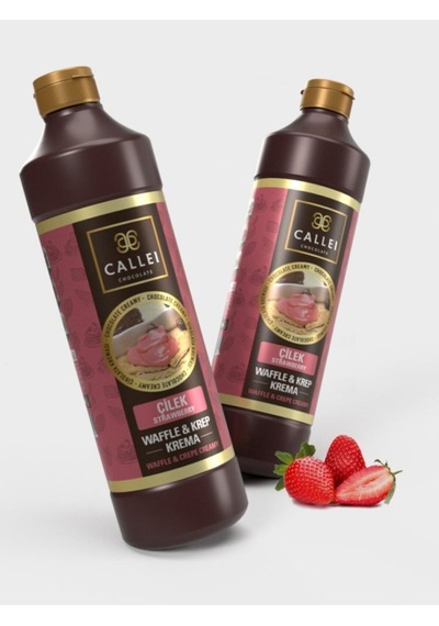 Callei Çilekli Waffle 1 Kg
