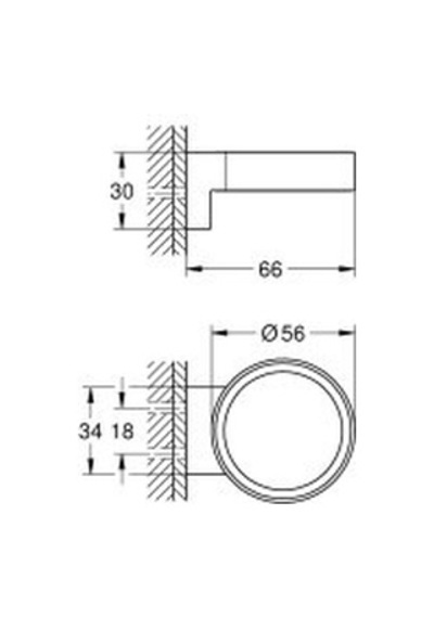 Grohe Selection Sabunluk Tutacağı - 41027dl0 Fırçalanmış Altın